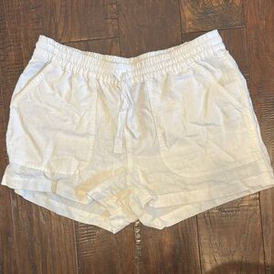J Crew Women's White Casual Shorts